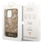 Guess GUHCP14XHGPLHC iPhone 14 Pro Max 6,7" ochre hardcase Porcelain Collection - imagine 8