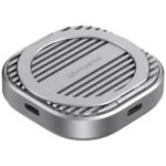 4smarts Magnetic SSD Case up to 4TB with 3C MagSafe Stand Gray 541311