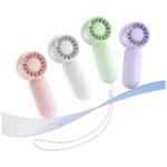 Handheld fan USAMS Mini Pocket ZB354 white - imagine 9