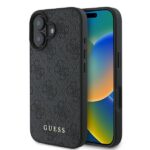 Guess GUHCP16MG4GFGR iPhone 16 Plus 6.7" black hardcase 4G Classic
