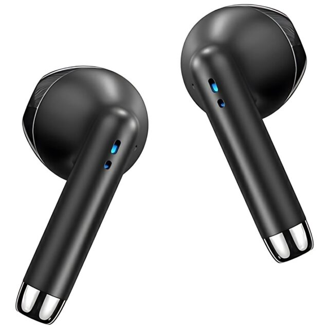 USAMS Bluetooth 5.3 TWS IA II Series wireless earphones purple BHUIAII03 (USAMS-IAII15) - imagine 3