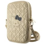 Hello Kitty Bag HKPBPEKHBPD gold Quilted Bows Strap