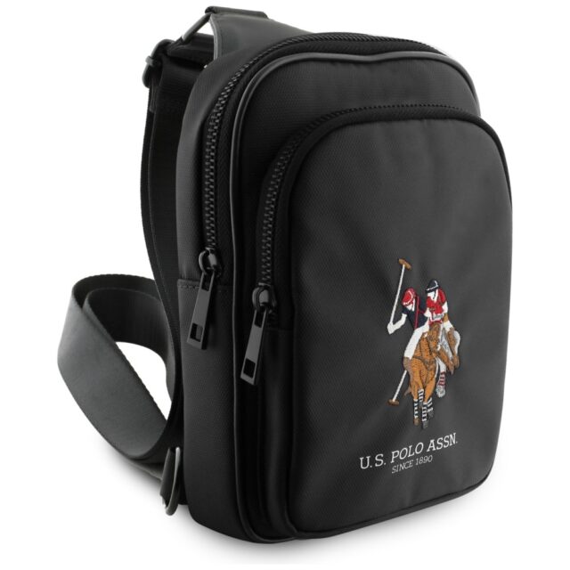 Phone bag US Polo Petit Pique Crossbody black - imagine 2
