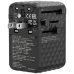 Verbatim Adapter podróżny EU/UK/US GaN    2xUSB-A/3xUSB-C PD 170W czarny 30190 - imagine 4
