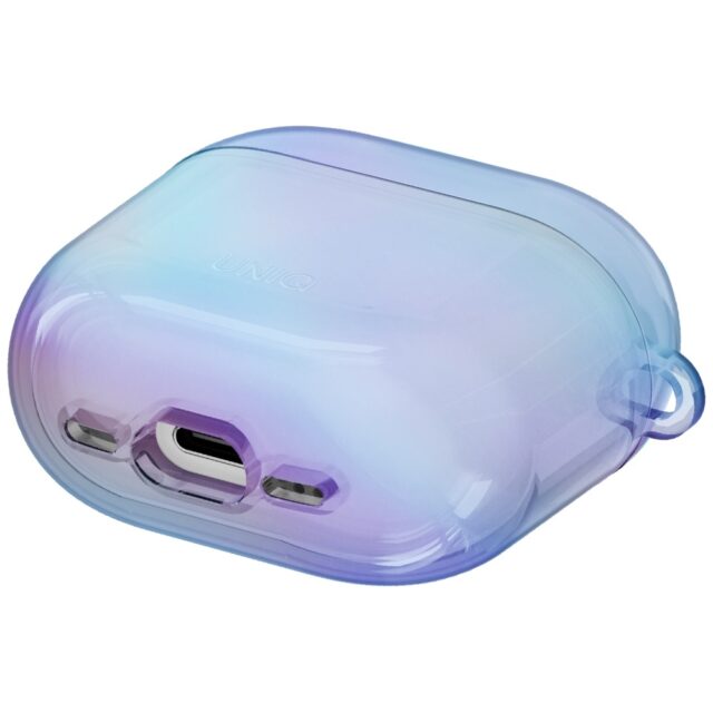 Case UNIQ Iridescia for AirPods 4 Hang Case blue - imagine 3