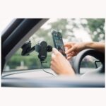 Car holder with wireless charger Verbatim FWC-01 15W Qi black 49552 - imagine 8