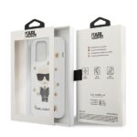 Karl Lagerfeld KLHCP13XHFLT iPhone 13 Pro Max 6,7" transparent Flower Ikonik Karl - imagine 8