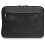 Bag BMW Carbon Pockets & Metal Logo Sleeve 14" black - imagine 3