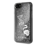 Guess GUOHCI8GLHFLSI iPhone 7/8/SE 2020/SE 2022 silver hardcase Glitter Charms - imagine 2