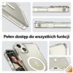 PanzerGlass HardCase iPhone 15 Plus /14 Plus 6.7" D3O MagSafe 3xMilitary grade transparent 1182 - imagine 3