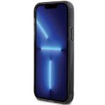 Guess GUHMP12MHRSGSK iPhone 12/12 Pro 6.1" black hardcase Ring Stand Script Glitter MagSafe - imagine 5