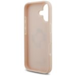 Guess Grained Big 4G & Classic Logo Case for iPhone 17 Pink - imagine 7