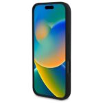 DKNY DKHMP16SSNYACH iPhone 16 6.1" black hardcase Silicone White Printed Logo MagSafe - imagine 5