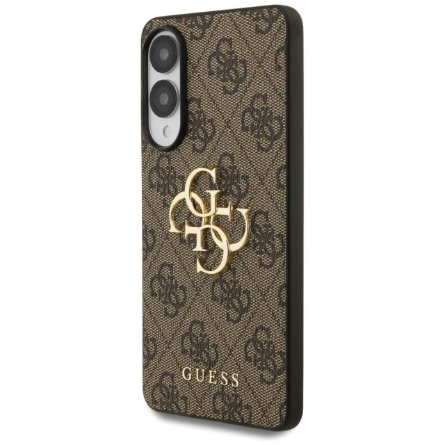 Case Guess Big 4G Logo Classic Logo for Samsung Galaxy S25 Edge brown - imagine 2