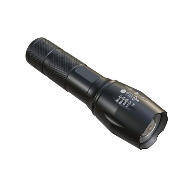 Extralink EFL-1031 Odin | LED Flashlight | rechargeable battery, 10W, 400lm - imagine 3