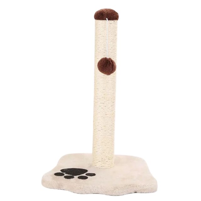 Cat Scratcher for Kittens Extralink Pets, Sisal Column Tower with Ball Toy pet-774 - imagine 2
