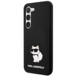 Karl Lagerfeld KLHCS24SSNCHBCK S24 S921 hardcase black Silicone Choupette - imagine 2