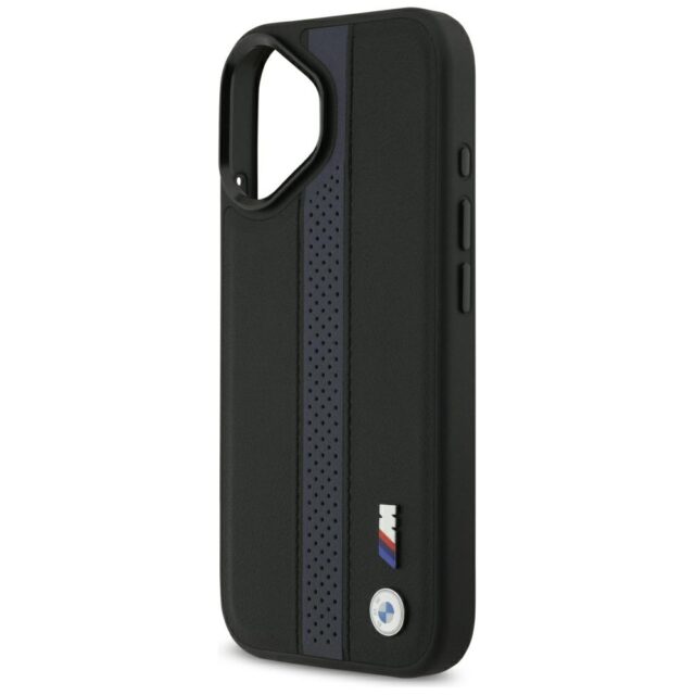 Case BMW M Perforated Stripe Logo  MagSafe for iPhone 17  blue - imagine 6