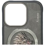 Nimmy Dragon MagSafe case for iPhone 16 Pro Max grey - imagine 4