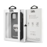 Karl Lagerfeld KLHCN61CSKCBK iPhone 11 6,1" / Xr hardcase black Karl`s Head Cardslot - imagine 7