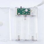 Lampki choinkowe LED - 10m/100 lampek    ciepłe białe/warm white EHD-LS03 - imagine 4