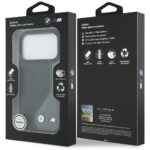 Case BMW M Carbon Logo MagSafe for iPhone 17 Pro anthracite - imagine 8