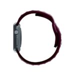 3MK Silicone Watch Strap mulberry for Apple Watch 42/44/45/49mm - imagine 2