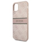 Guess GUHCN614GDPI iPhone 11 6,1"/ Xr pink hardcase 4G Stripe - imagine 6