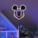Neon Yellowpop Disney Mickey Printed     Face - imagine 4