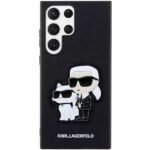 Karl Lagerfeld KLHCS23LSANKCPK S23 UltraS918 hardcase black Saffiano Karl & Choupette - imagine 3