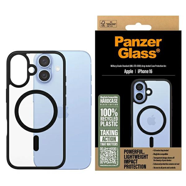 cps-7c410204348f08ad10a410276486ca22-2025-12-07-01-10-30 PanzerGlass HardCase iPhone 16 6.1" black MagSafe 1301 - imagine 1