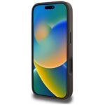 Case Guess 4G Circle Classic Logo MagSafe for iPhone 16 Pro Max brown - imagine 5