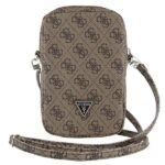 Guess Bag GUWBZP4GFTSW brown Zip 4G Triangle - imagine 2