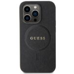 Guess GUHMP14LPSAHMCK iPhone 14 Pro 6.1" black hardcase Saffiano MagSafe - imagine 3