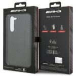 AMG AMHCS23MBLSCA S23+ S916 black hardcase with Carbon Stripe & Embossed design - imagine 8