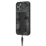 UNIQ Heldro Case iPhone 12/12 Pro 6,1" charcoal camo Antimicrobial - imagine 2