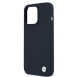 BMW BMHCP13XSILNA iPhone 13 Pro Max 6.7" navy hardcase Silicone Signature - imagine 6