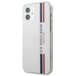 US Polo USHCP12SPCUSSWH iPhone 12 mini 5,4" white Tricolor Collection - imagine 2