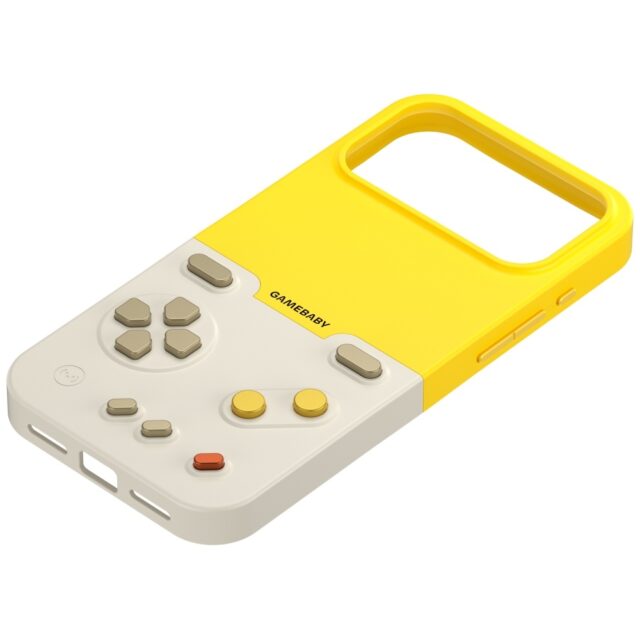Case GAMEBABY with controller for iPhone 17 Pro Max yellow - imagine 10