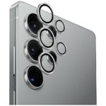 Glass for Camera UNIQ Optix Aluminium Camera Lens for Samsung Galaxy S25 Ultra silver