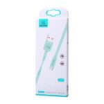 USAMS U2 Flat Cable microUSB 1.2m blue SJ201MIC04 (US-SJ201) - imagine 3