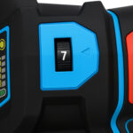 EXTRALINK POWERLINK AKUMULATOROWA SZLIFIERKA KĄTOWA AG803 Z RĄCZKA 8500RPM 2X4AH PWL-AG803 - imagine 5