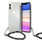 Guess GUHCN61KPSBK iPhone 11 6,1" / XrTransparent hardcase Black Pearl