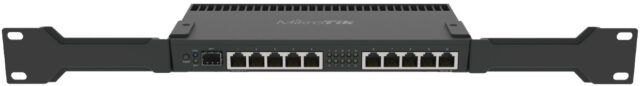 MikroTik RB4011IGS+RM | Router | 10x RJ45 1000Mb/s, 1x SFP+ - imagine 2
