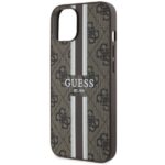 Guess GUHMP14MP4RPSW iPhone 14 Plus / 15 Plus 6.7"brown hardcase 4G Printed Stripes MagSafe - imagine 6