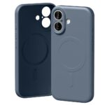Mercury Semi-Silicone MagSafe case for iPhone 17 sierra blue