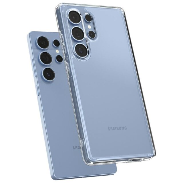 Spigen Ultra Hybrid Case for Samsung Galaxy S25 Ultra Clear - imagine 6