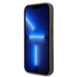 Guess GUHCP15X4GMGBR iPhone 15 Pro Max 6.7" brown hardcase 4G Big Metal Logo - imagine 5