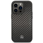 Mercedes MEHMP14LRCABK iPhone 14 Pro 6.1" Black Carbon Hardcase Dynamic Line - imagine 3