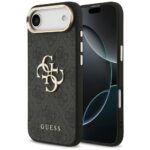 Case Guess 4G Big 4G Classic Logo for iPhone Air black gold